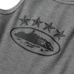 Corteiz CRTZ 5 Starz Alcatraz Tank Top Grey 3