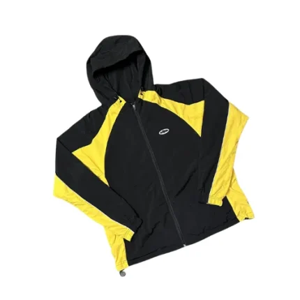 Corteiz Black/Yellow Alcatraz Windbreaker