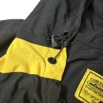 Corteiz Black/Yellow Alcatraz Windbreaker