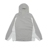 Corteiz Grey/White Alcatraz Windbreaker